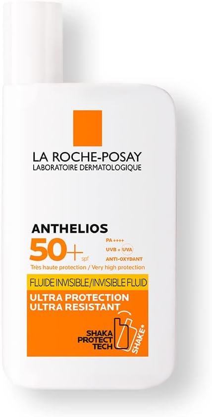 Flacon de crème solaire SPF 50+