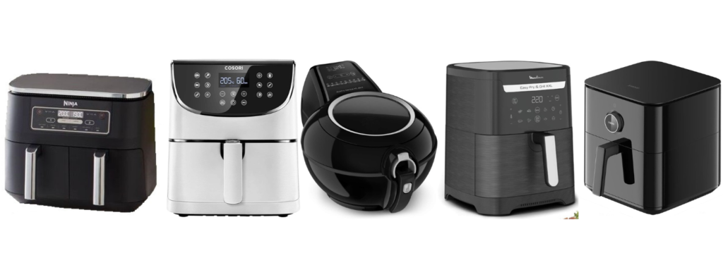 5 meilleurs airfryers rapport économie performance