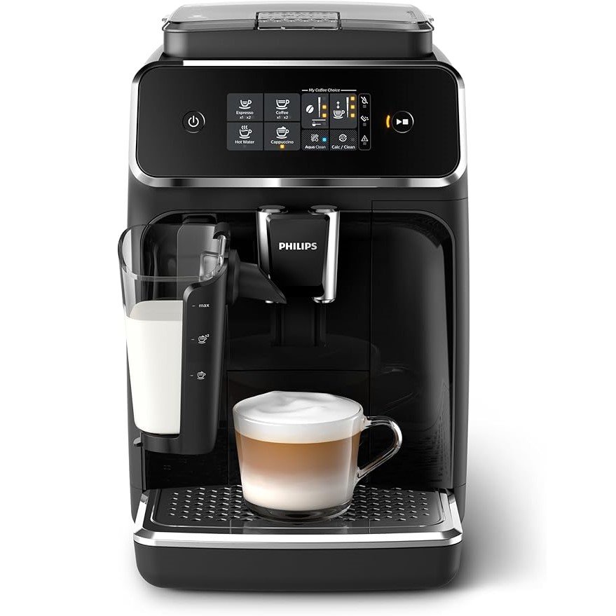 Machine à café grain broyeur Philips avec système mousse lait LatteGo