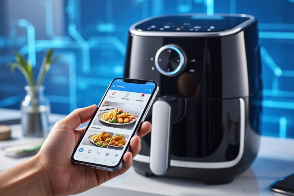 Airfryer connecté smartphone