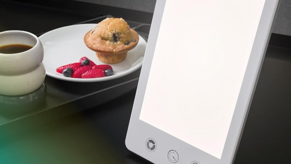 Verilux HappyLight Luxe bureau moderne