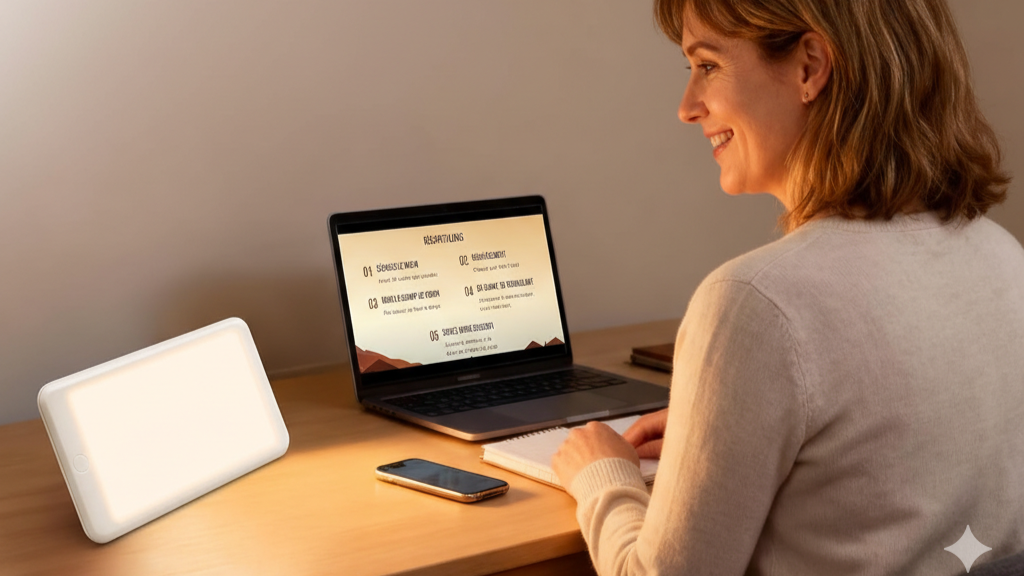 Top Life 15000 Lux bureau intense